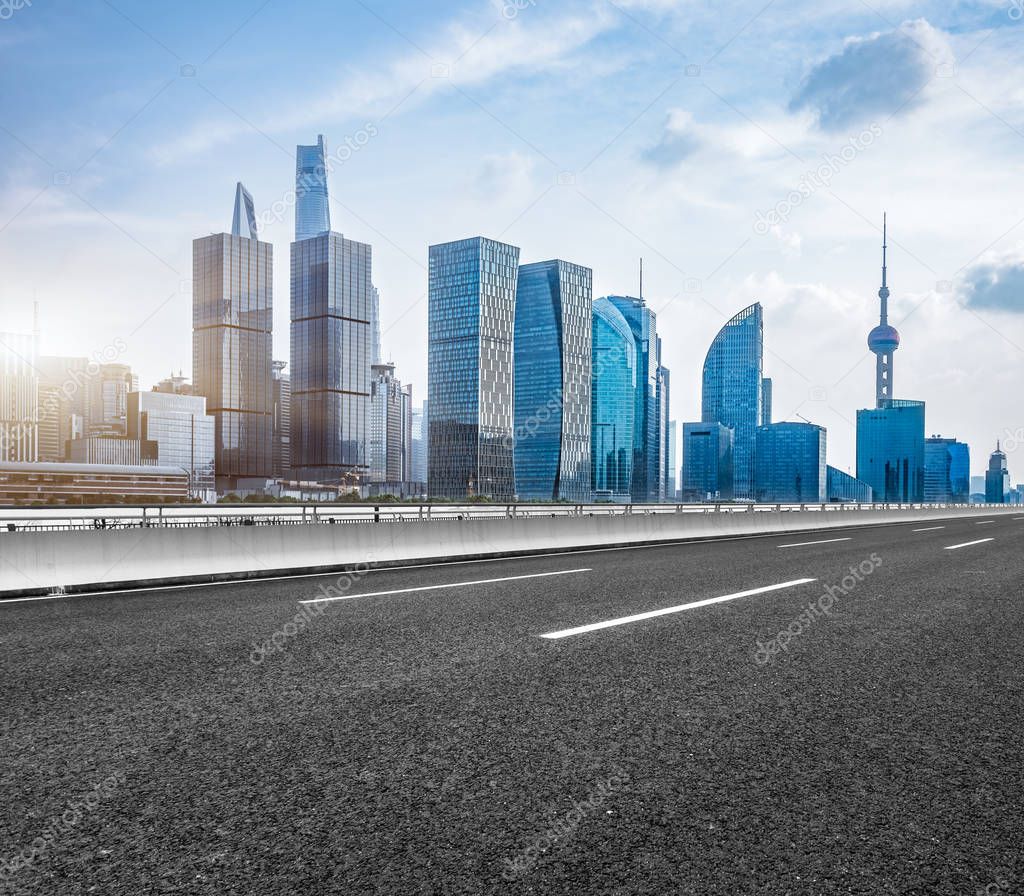 Inner City highway in shanghai