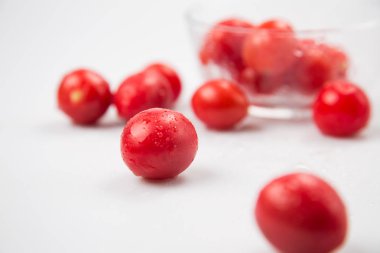 çeşitli tablo taze meyve