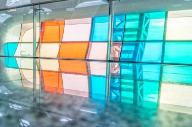 Ayrıntı atış desenli duvar, mimari özelliği