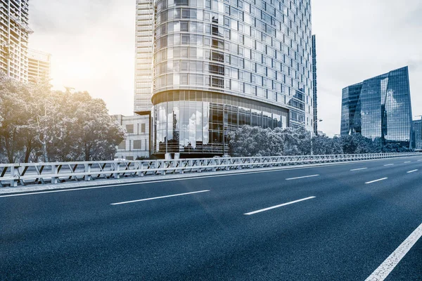 Autopista de la ciudad interior en Shangai — Foto de Stock