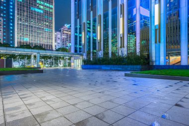 Shenzhen kasaba meydanında geceleri