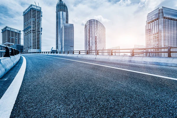 Innenstadtautobahn in China — Stockfoto