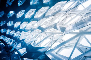 Ayrıntı atış desenli duvar, mimari özelliği