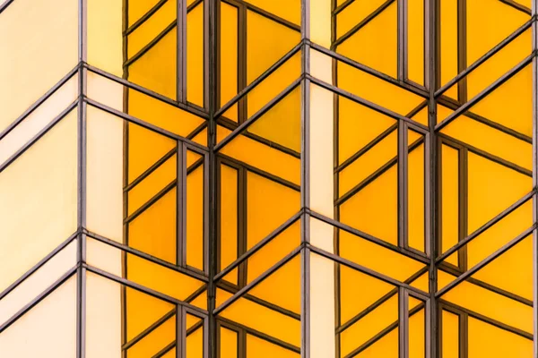 Plnoformátový prosklené budově exteriér — Stock fotografie