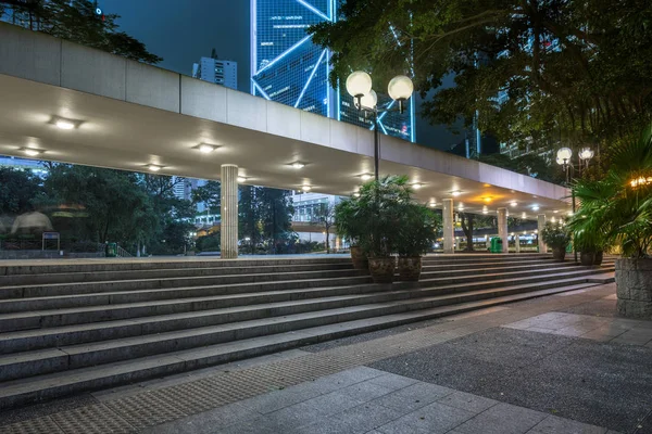 Plaza de la ciudad en Hong Kong — Foto de Stock