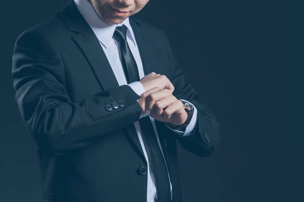 Studio portrait of young man,business concepts — Stock Photo, Image