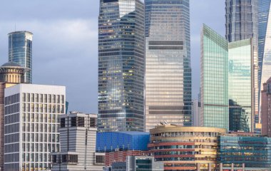 Grup binanın Shanghai, yerlerinden