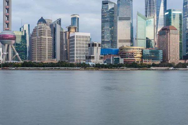 Zabytki, Szanghaju, Huangpu rzeka — Zdjęcie stockowe