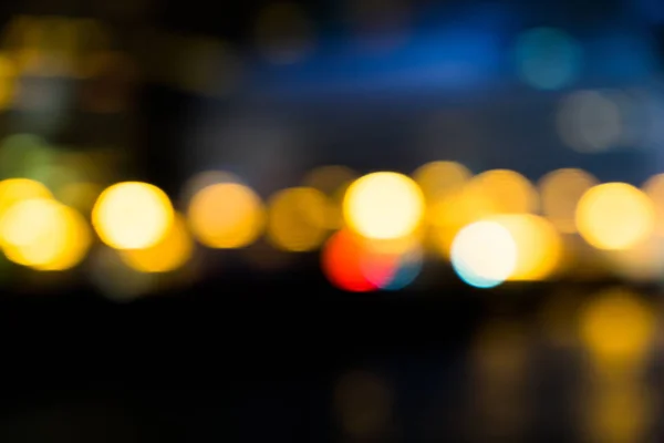 Defocused Image Of street Light — Stock Photo, Image