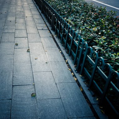 greenbelt ile boş kaldırım