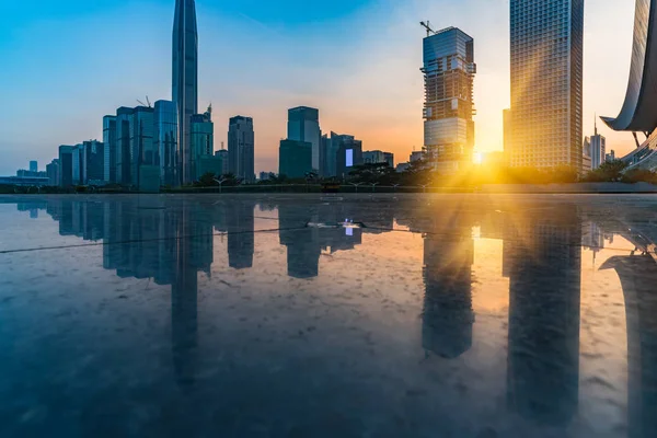 Stadsplein in Shenzhen — Stockfoto