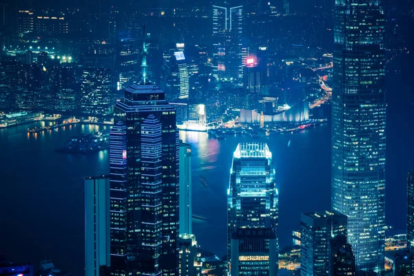 香港のビクトリア港の眺め — ストック写真