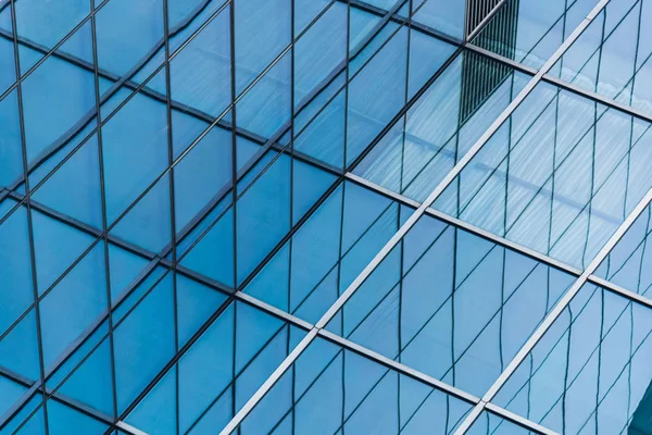 Close-up of modern office buildings — Stock Photo, Image
