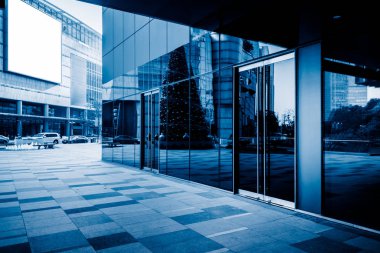 modern ofis binası, Çin giriş.