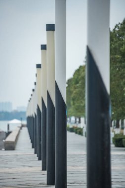 Yol blok kutup düz çizgi