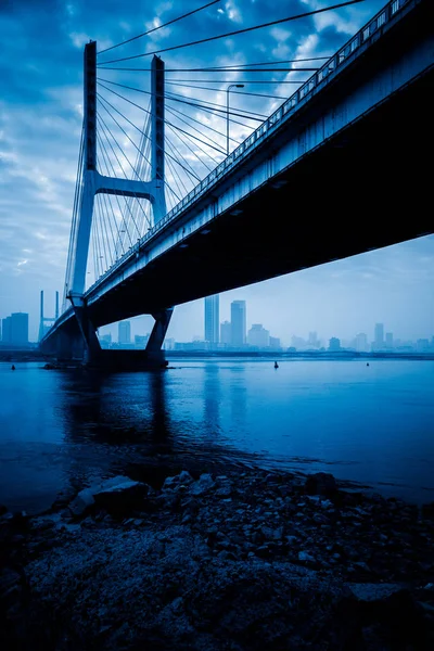 南昌市の都市景観と都市のスカイライン — ストック写真