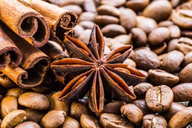 Kahve çekirdekleri arka plan. kahve.