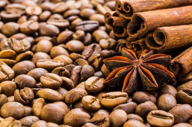 Kahve çekirdekleri arka plan. kahve.