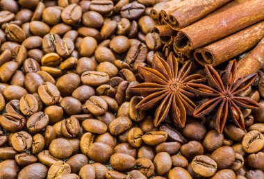 Kahve çekirdekleri arka plan. kahve.