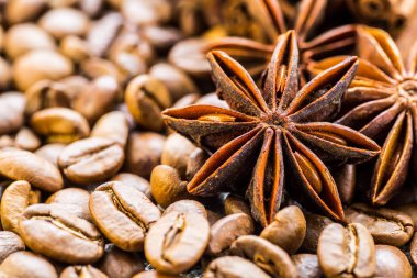 Kahve çekirdekleri arka plan. kahve.