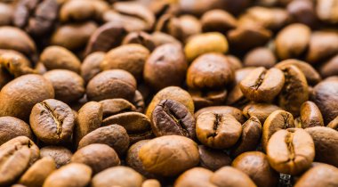 Kahve çekirdekleri arka plan. kahve.