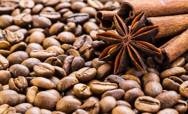 Fondo de granos de café. café . —  Fotos de Stock