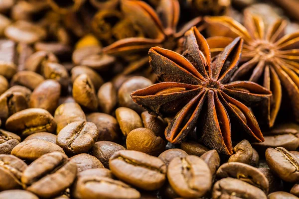 Fondo de granos de café. café . —  Fotos de Stock