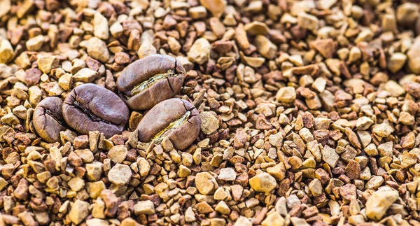 Closeup de grãos de café — Fotografia de Stock