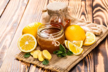 Limon ve fındık ile tatlım.