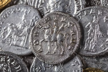 Roma İmparatorluğu'nun antik sikke.