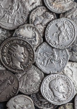 Roma İmparatorluğu'nun antik sikke.