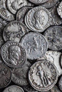 Roma İmparatorluğu'nun antik sikke.