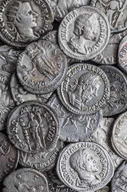 Roma İmparatorluğu'nun antik sikke.