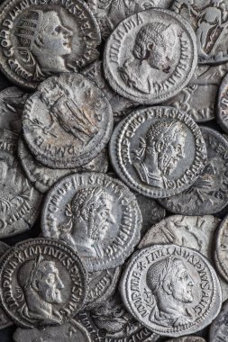 Roma İmparatorluğu'nun antik sikke.