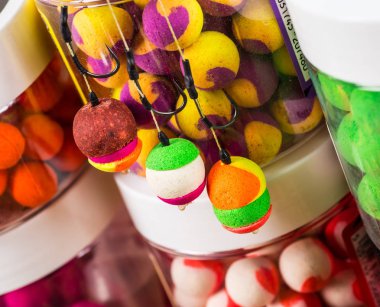 Yemler üzerinde sazan yakalamak