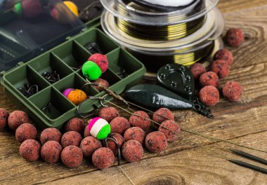 Yemler üzerinde sazan yakalamak