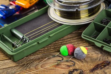 Yemler üzerinde sazan yakalamak