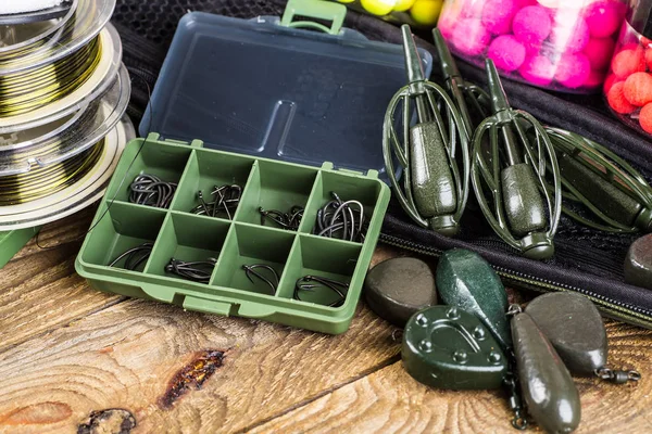 Yemler üzerinde sazan yakalamak