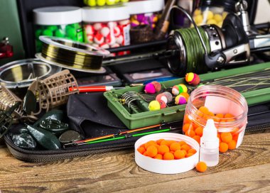 Yemler üzerinde sazan yakalamak