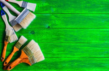 Ressam ve dekoratör çalışma tablosu Saray Projesi, renk swatc