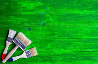 Ressam ve dekoratör çalışma tablosu Saray Projesi, renk swatc