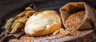 yakın çekim geleneksel ekmek.