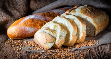 yakın çekim geleneksel ekmek.