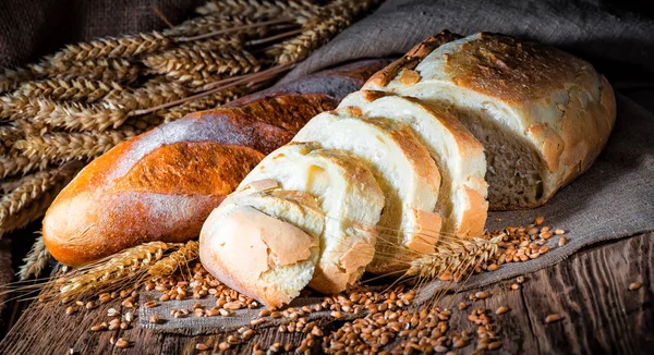 Close-up of traditional bread. — Stock Photo, Image