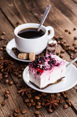 Tablo croissants ve kahve Kahvaltı