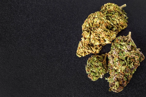 Flor Marijuana Medicinal Estirpe Marijuana Recreativa Estirpe Cannabis Broto Erva — Fotografia de Stock