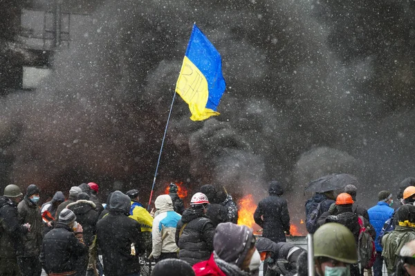 Протистояння уряду та опозиції — стокове фото