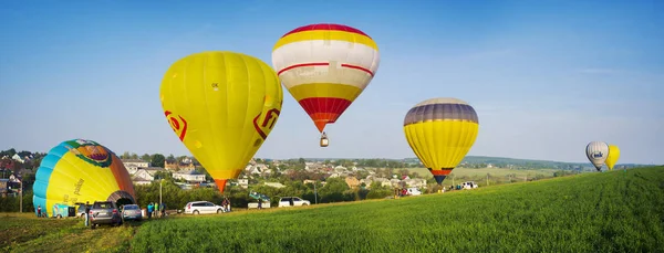 Festival de globos aerostáticos — Foto de Stock