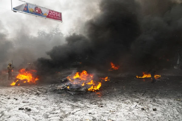 Evénements sur Maidan en 2014 — Photo