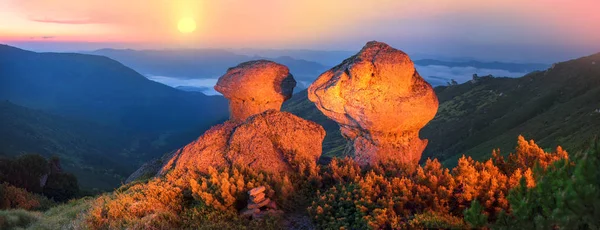 Paysage de montagne de fées — Photo